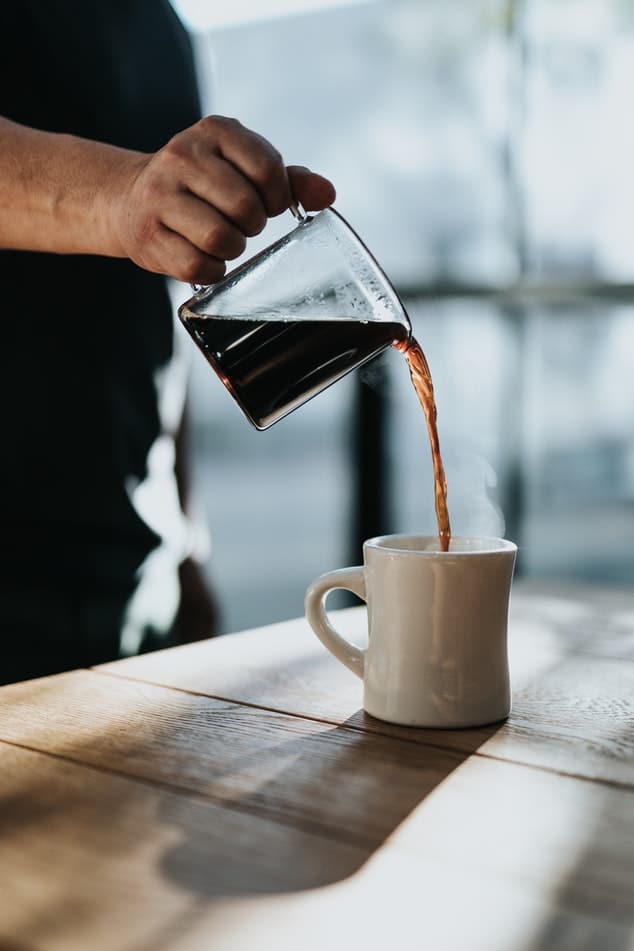 Friskbrygget kaffe gør pausen ekstra god